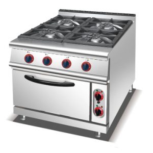4-Burner Gas Range with Oven
