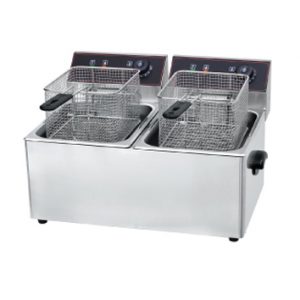 2-Tank 2-Basket Electric Fryer