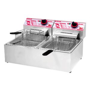 2-Tank 2-Basket Electric Fryer