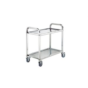 2 Tiers assembled dining cart